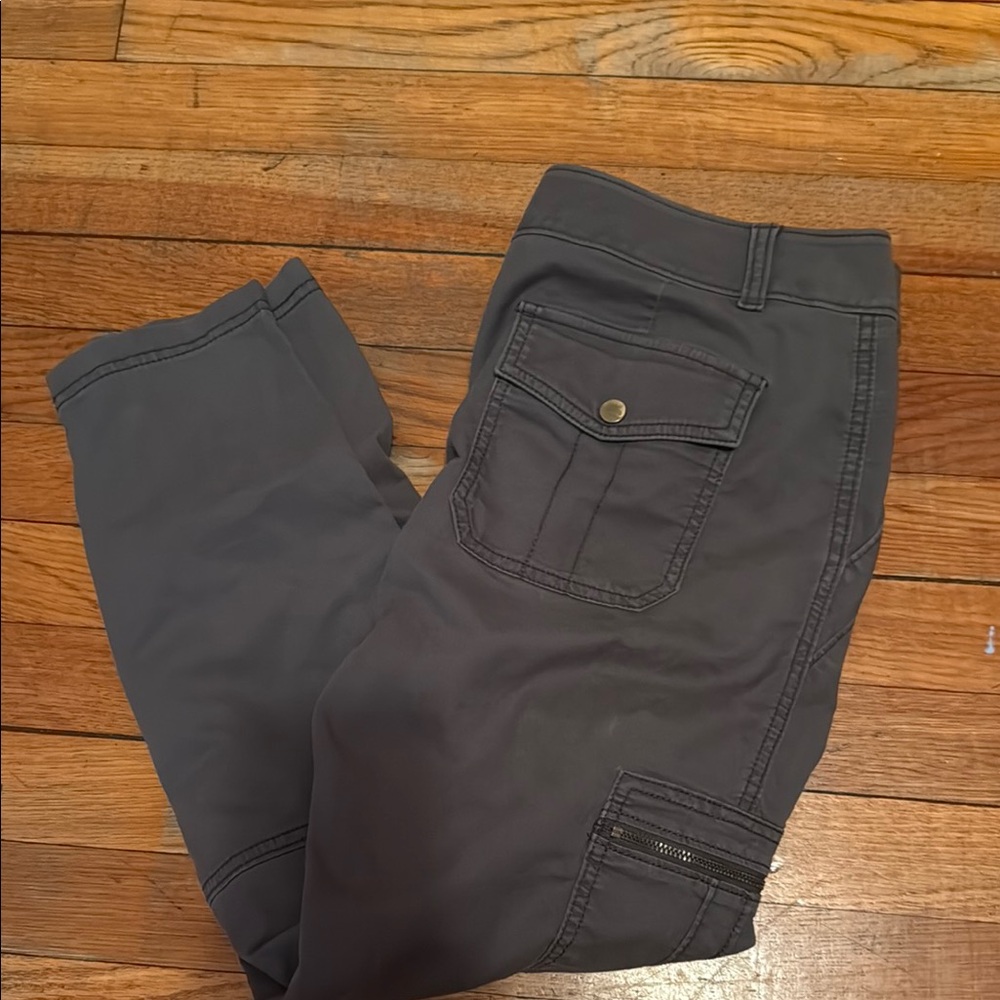 Athleta Gray Cargo Pants